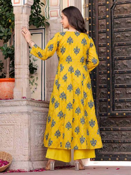 Women Floral Print Pant-Suit Set