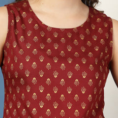 Women's Floral Print Top