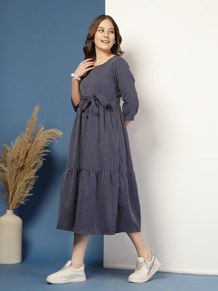 Women's Katha Work  Fit & Flare Dress