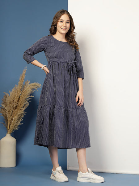 Women's Katha Work  Fit & Flare Dress
