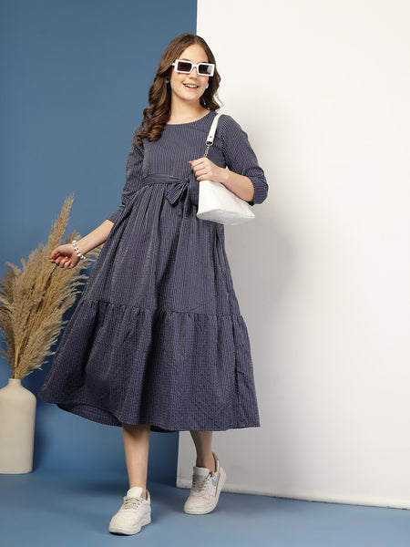 Women's Katha Work  Fit & Flare Dress
