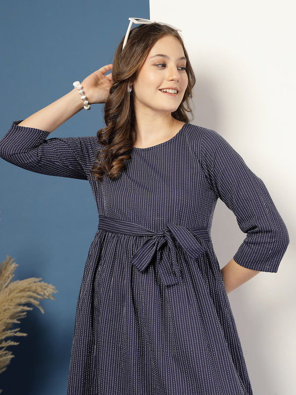 Women's Katha Work  Fit & Flare Dress