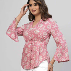 Women Floral Print Regular Fit Top