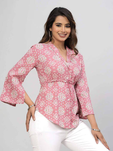 Women Floral Print Regular Fit Top