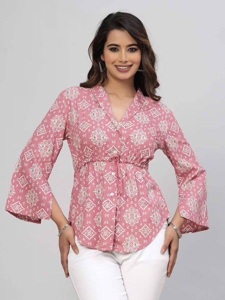 Women Floral Print Regular Fit Top