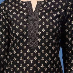 Women Floral Print Straight Kurta