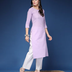Women Striped Straight Kurta