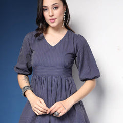 Women Striped 2-Piece Co-Ord Set
