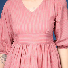 Women Striped 2-Piece Co-Ord Set