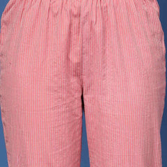 Women Striped 2-Piece Co-Ord Set