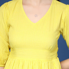 Women Striped 2-Piece Co-Ord Set