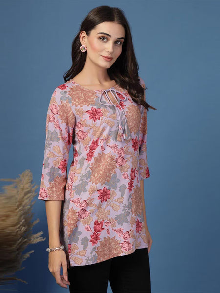 Women Floral Straight Kurta