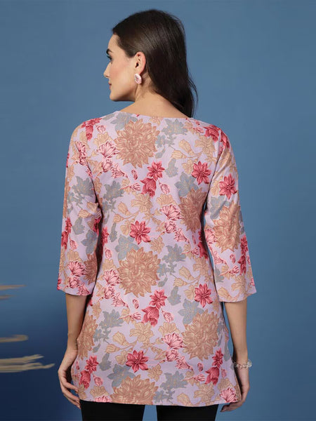 Women Floral Straight Kurta