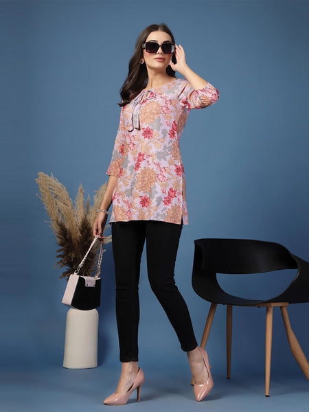 Women Floral Straight Kurta