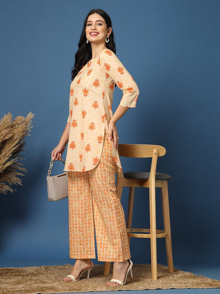 Women Floral Kurta Set