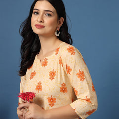 Women Floral Kurta Set