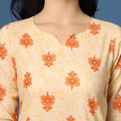 Women Floral Kurta Set