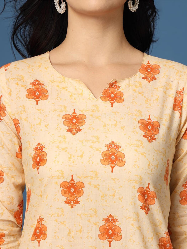 Women Floral Kurta Set