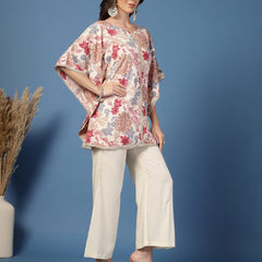 Women Floral Print A-Line Kurta Set