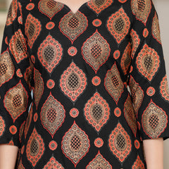 Women's Rayon Straight Kurta & Palazzo with Dupatta Set