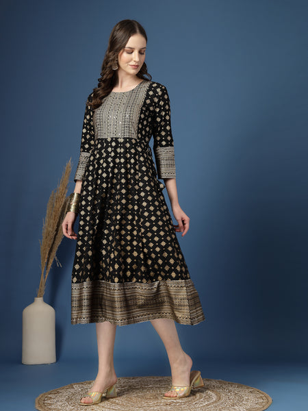 Women’s Long Ethnic Dress