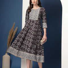 Women’s Long Ethnic Dress