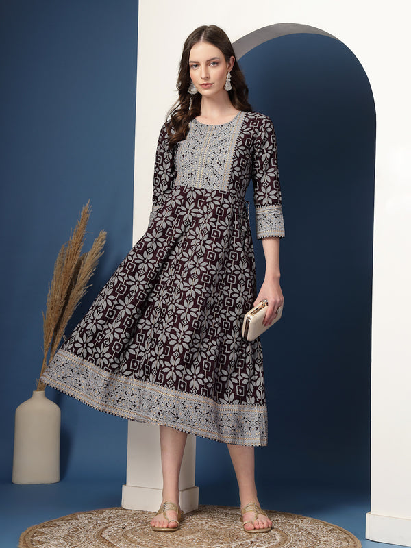 Women’s Long Ethnic Dress