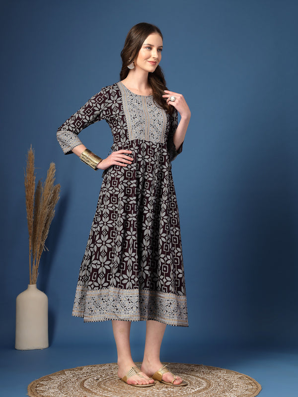 Women’s Long Ethnic Dress