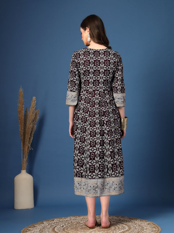 Women’s Long Ethnic Dress