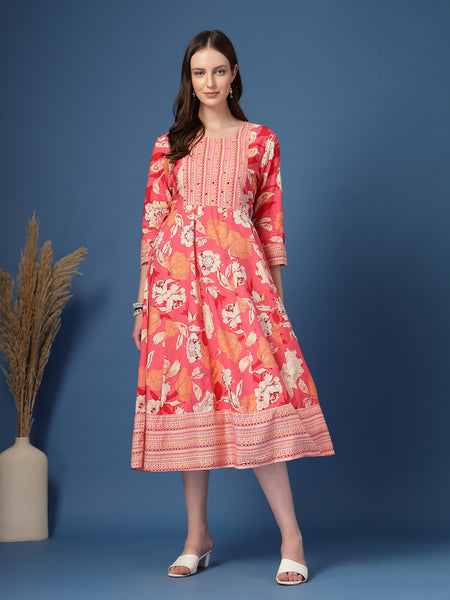 Women’s Long Ethnic Dress