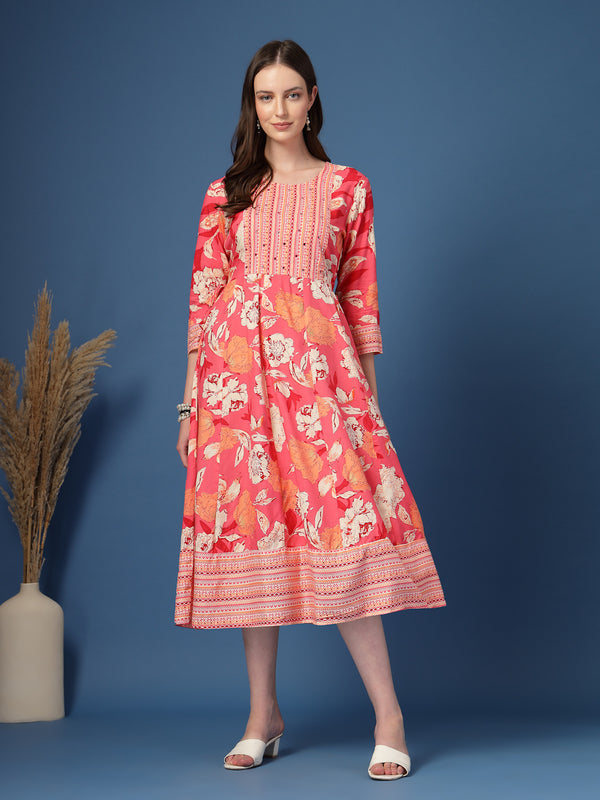 Women’s Long Ethnic Dress