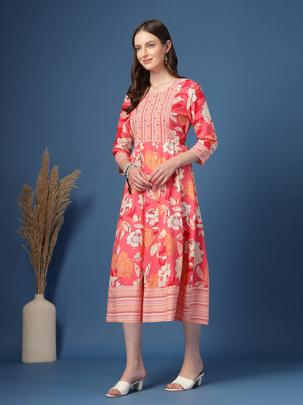 Women’s Long Ethnic Dress