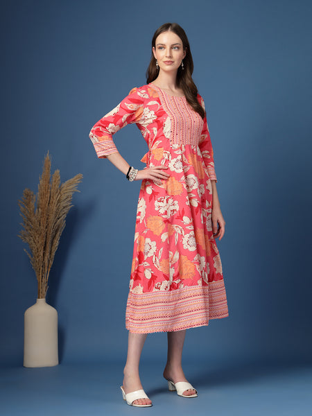 Women’s Long Ethnic Dress