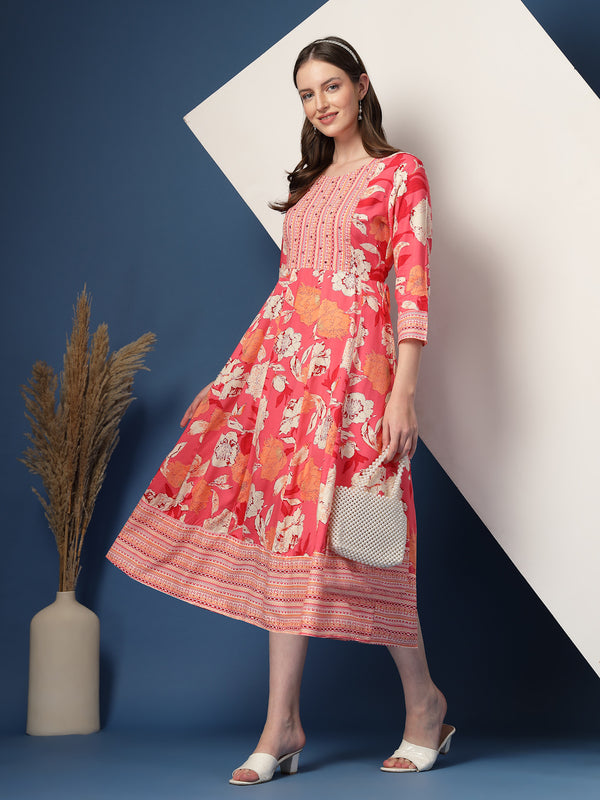 Women’s Long Ethnic Dress