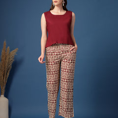 Women’s Geometric Co-Ord Set