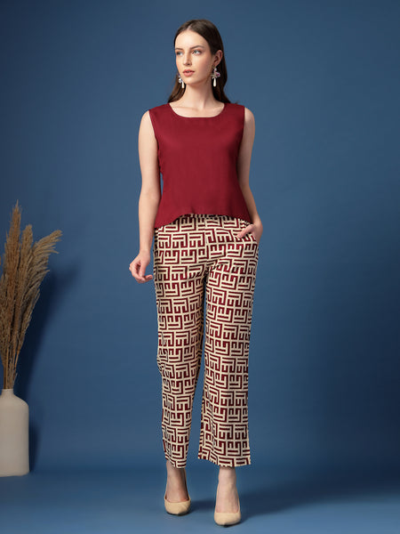 Women’s Geometric Co-Ord Set