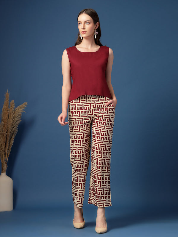 Women’s Geometric Co-Ord Set