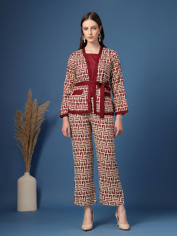 Women’s Geometric Co-Ord Set