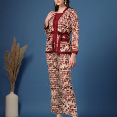 Women’s Geometric Co-Ord Set