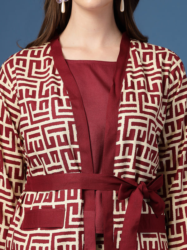 Women’s Geometric Co-Ord Set