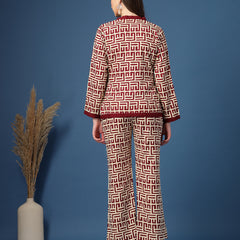 Women’s Geometric Co-Ord Set