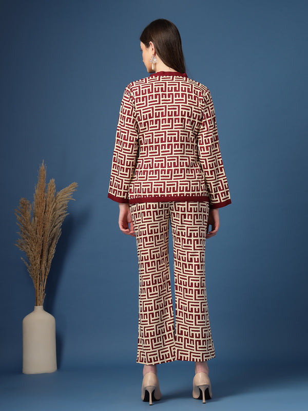 Women’s Geometric Co-Ord Set