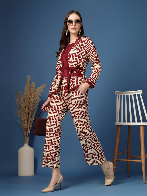 Women’s Geometric Co-Ord Set