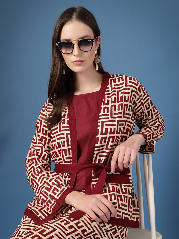 Women’s Geometric Co-Ord Set