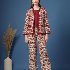 Women’s Geometric Co-Ord Set