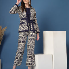 Women’s Geometric Co-Ord Set