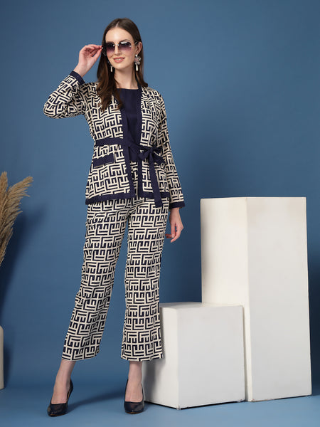 Women’s Geometric Co-Ord Set