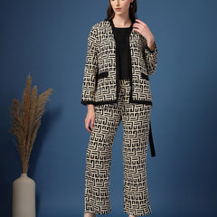 Women’s Geometric Co-Ord Set