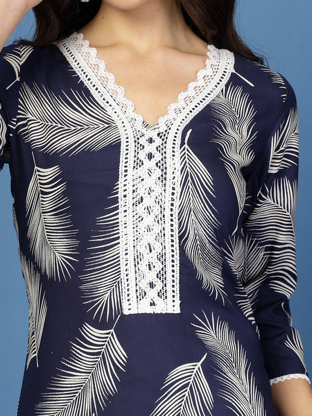Women's Rayon Straight Kurta