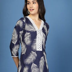 Women's Rayon Straight Kurta
